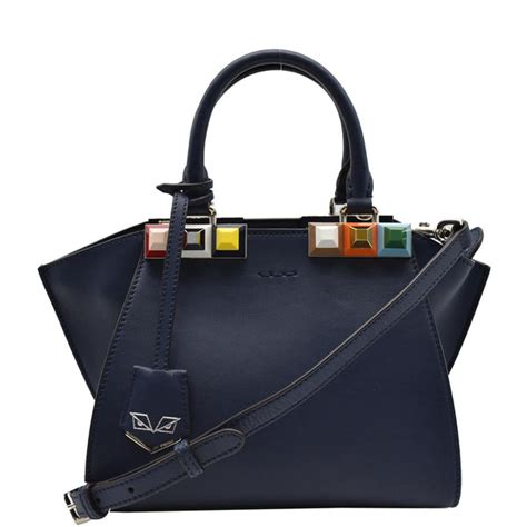 Fendi Petite 3Jours Studded Tote 